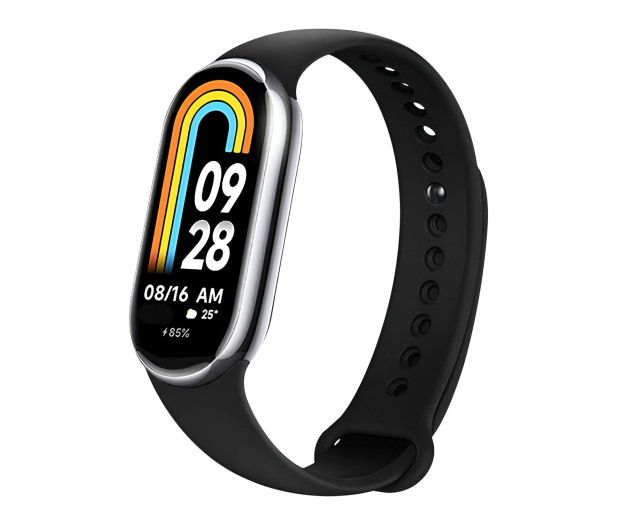 FIXED Silicone Strap do Xiaomi Mi Band 8 / 8 NFC / 9 black FIXSSTB-1176-BK - 1341335 - zdjęcie